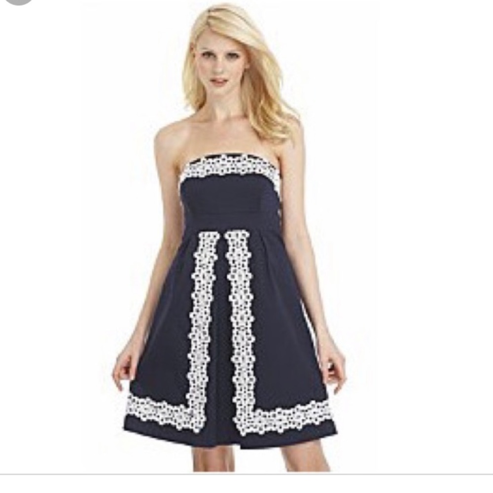 Lily Pulitzer Betsey Dresss in Navy & White